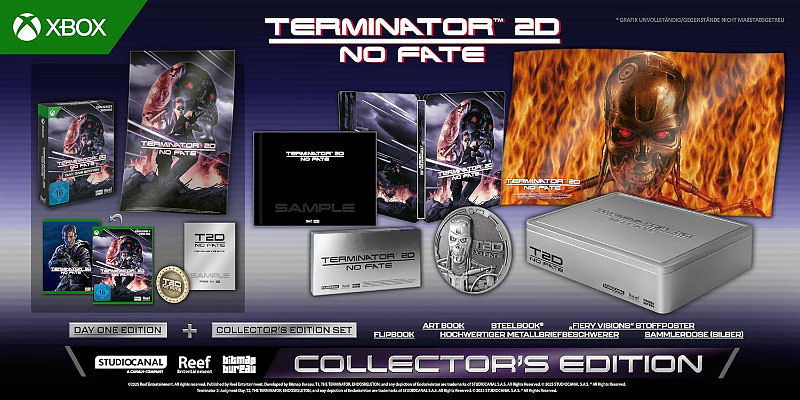 Terminator 2D: No Fate Collectors Edition Rueckseite