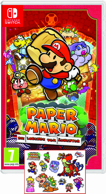 Paper Mario: Die Legende von Äonentor + Sticker Cover
