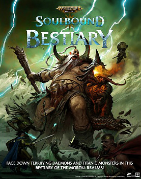 Warhammer Age of Sigmar Soulbound Bestiary Cover