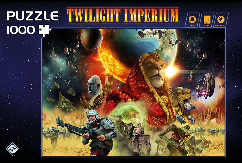Twilight Imperium Puzzle Cover