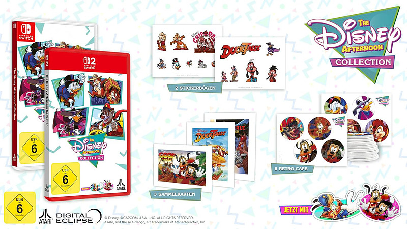 Disney Afternoon Collection Rueckseite