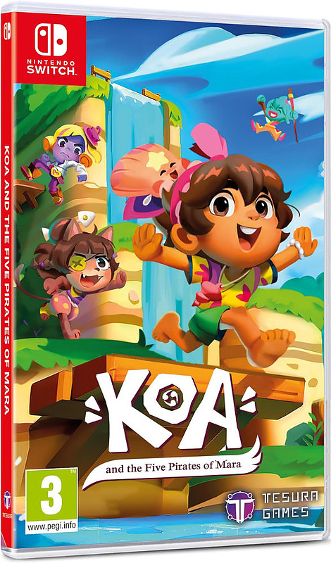 Koa and the Five Pirates of Mara (PEGI) Cover