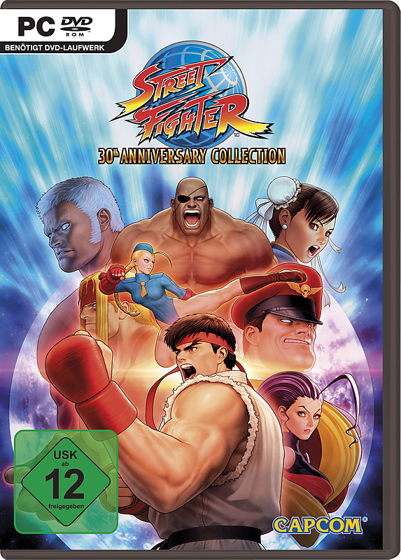 Street Fighter: 30th Anniversary Collection (AT) Cover