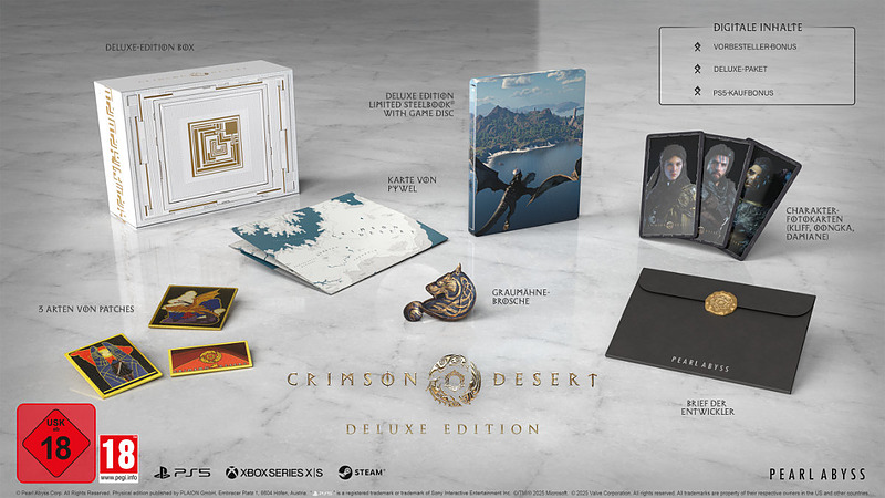 Crimson Desert Deluxe Edition Cover