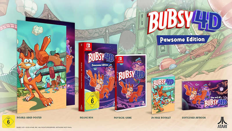 Bubsy 4D Pawsome Edition Rueckseite
