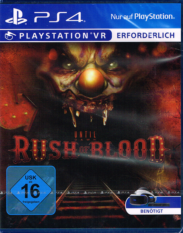 Until Dawn: Rush of Blood Cover