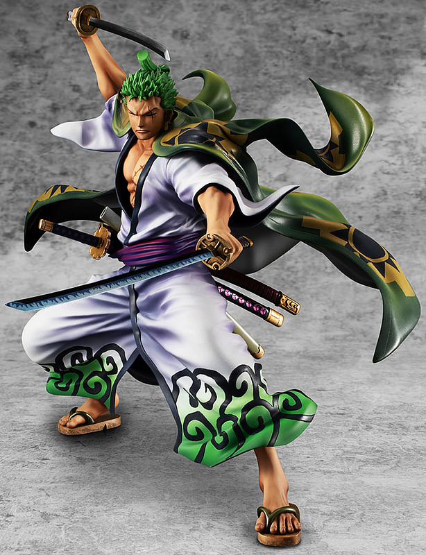 One Piece PVC Statue Warriors Allicane Zoro Juro Cover
