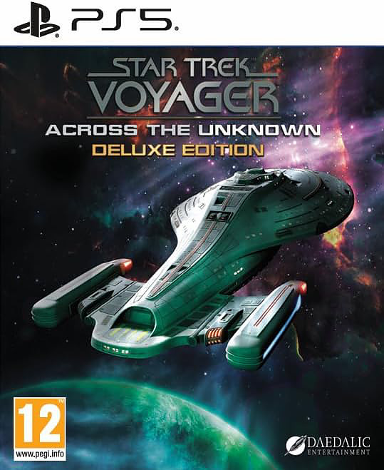 Star Trek Voyager: Across the Unknown Deluxe Ed. (PEGI) Cover