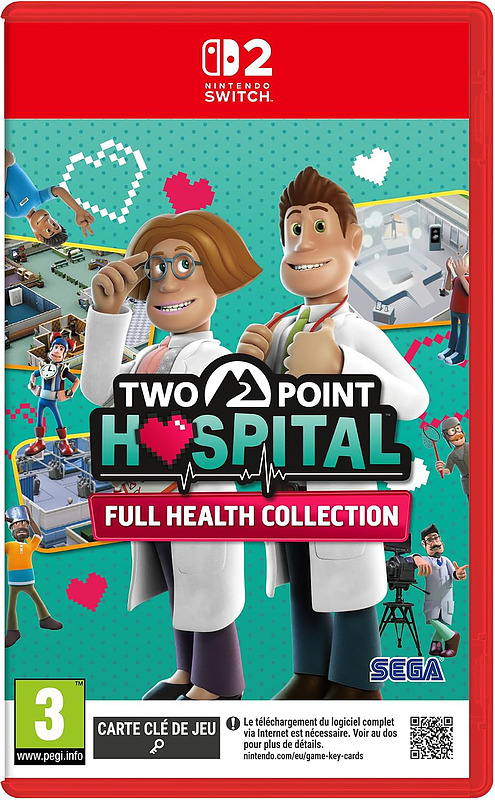 Two Point Hospital: Full Health Collection (PEGI) Cover