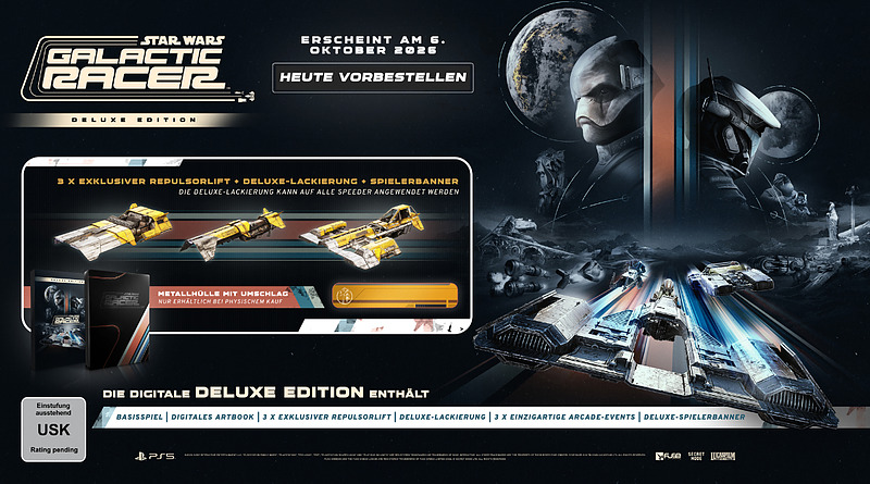 Star Wars: Galactic Racer Deluxe Edition Cover