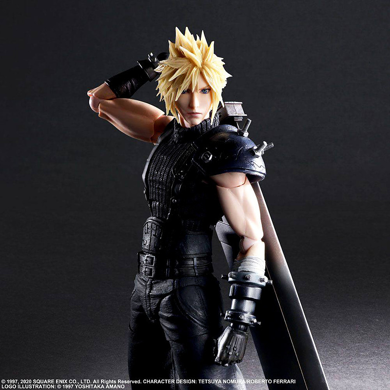 Final Fantasy VII Remake Play Arts Kai Cloud Cover