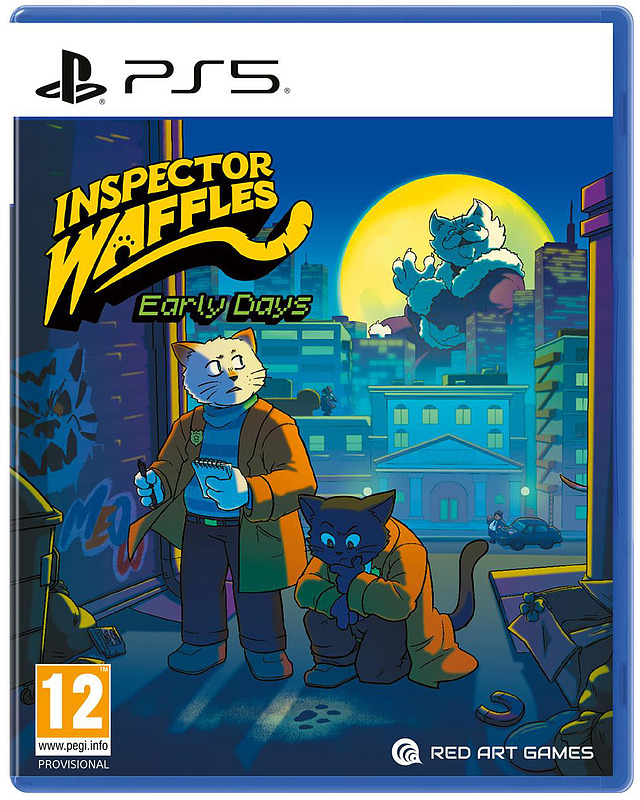 Inspector Waffels Early Days (PEGI) Cover