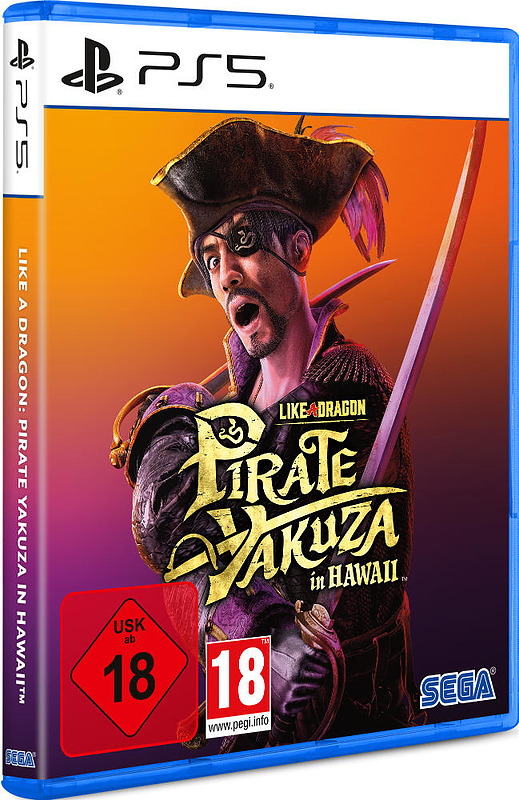 Like a Dragon: Pirate Yakuza in Hawaii + 2 Boni Cover