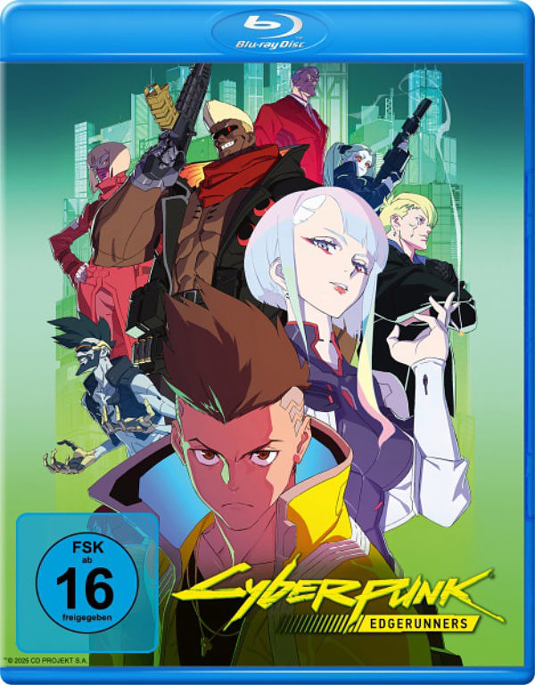 Cyberpunk Edgerunners (2 Blu-rays) Cover