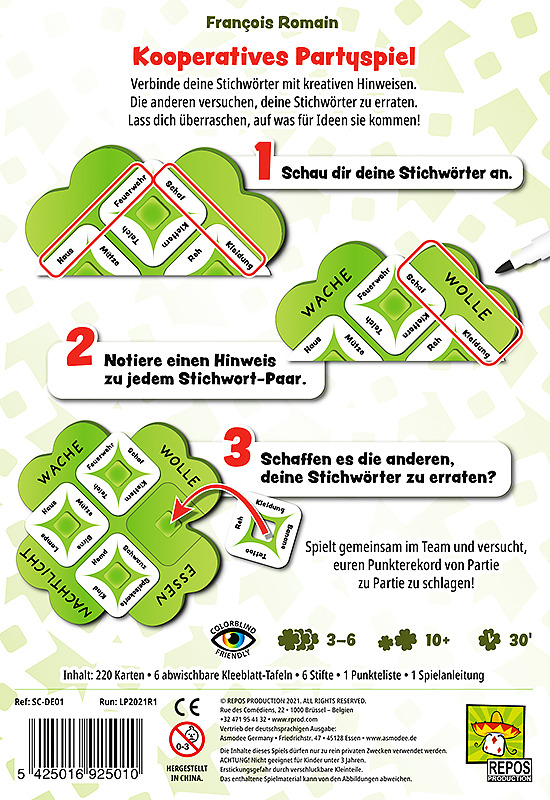 So Kleever! Rueckseite