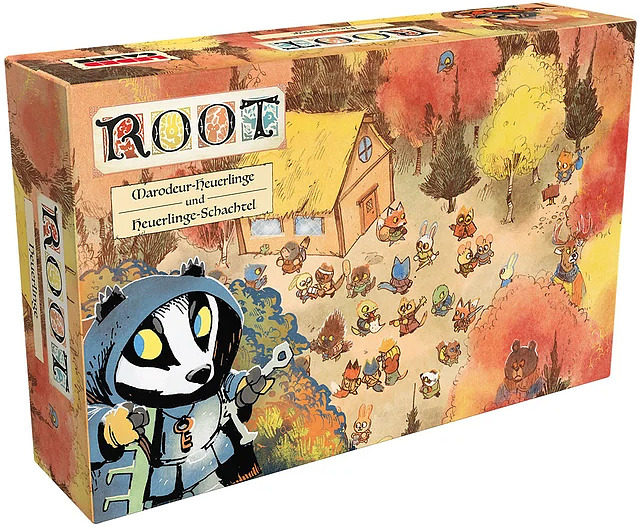 Root: Marodeur-Heuerlinge und Heuerlinge-Schachtel Cover