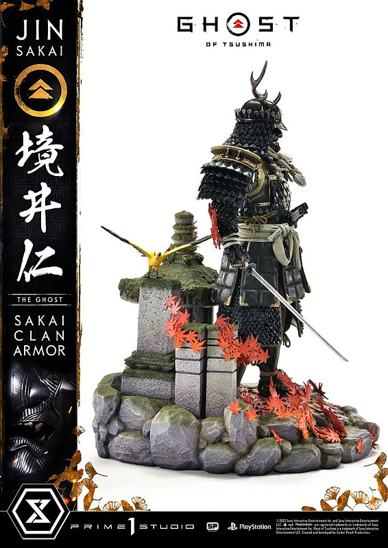 Ghost of Tsushima Statue 1/4 Sakai Clan Armor Rueckseite
