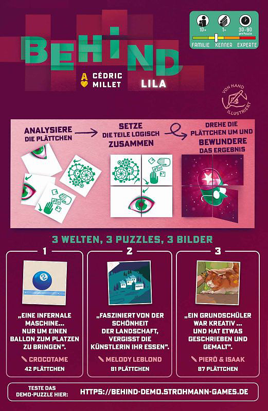 Behind Lila Rueckseite