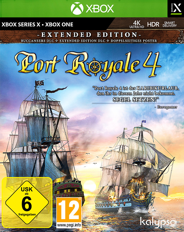 Port Royale 4 - Extended Edition Cover