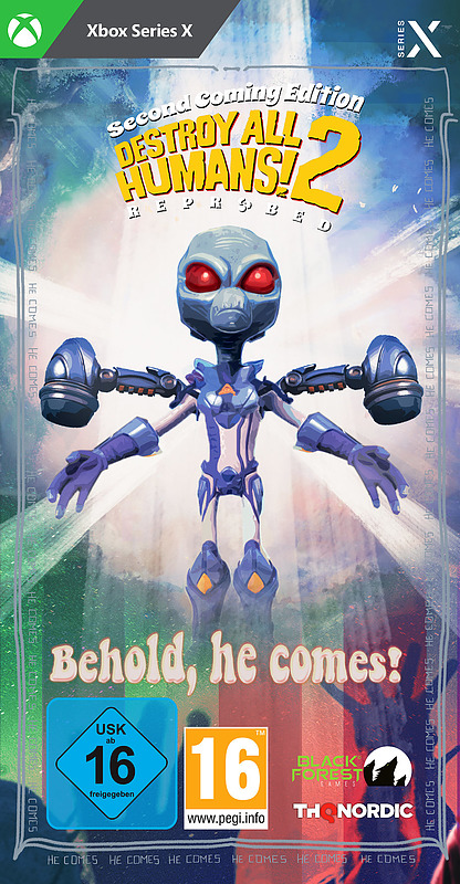 Destroy All Humans! 2: Reprobed Coming Edition Cover