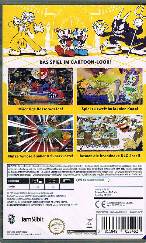 Cuphead Rueckseite