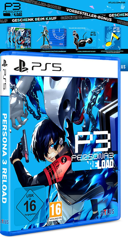 Persona 3 Reload + 3 Boni Cover