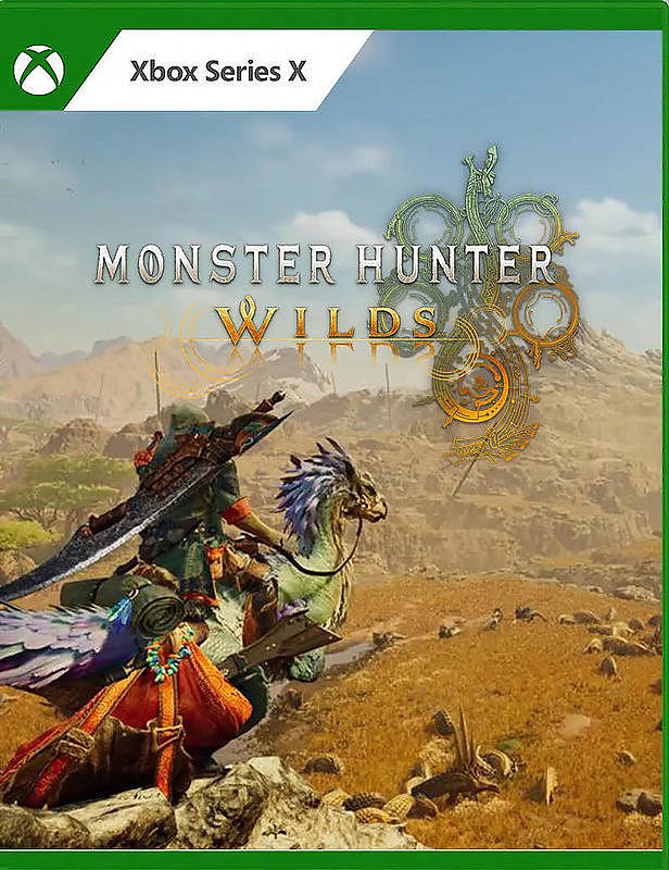 Monster Hunter: Wilds + Day 1 Bonus Steelbook Ed. Cover
