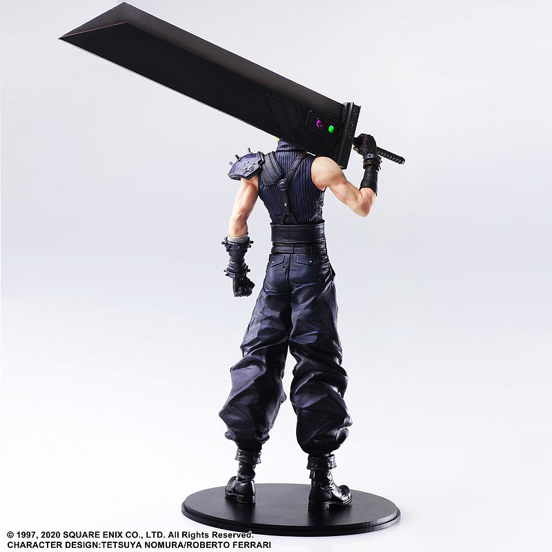 Final Fantasy VII Remake Cloud Strife Rueckseite