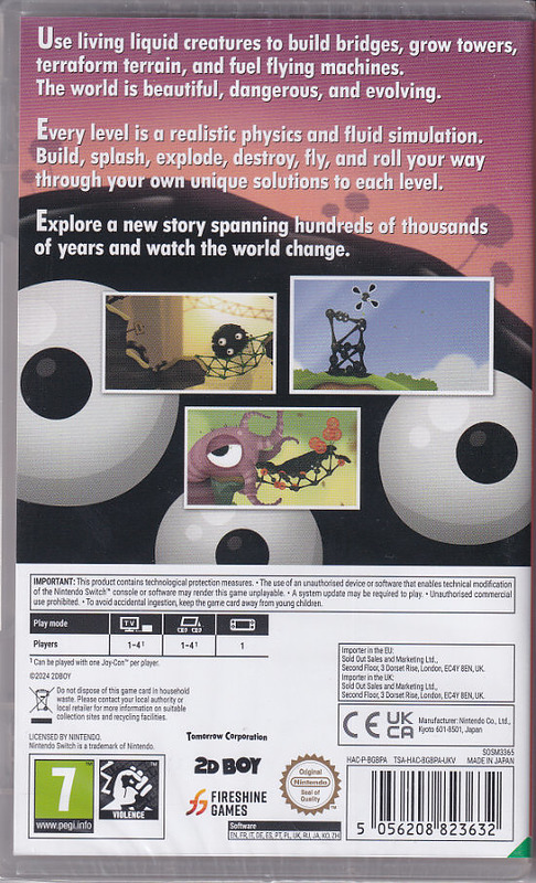 World of Goo 2 (PEGI) Rueckseite