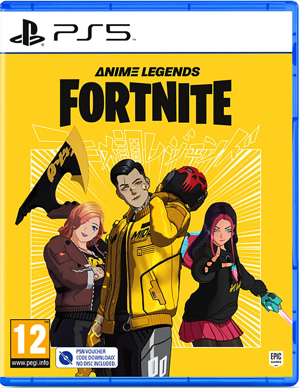 Fortnite: Anime Legends (PEGI) Cover
