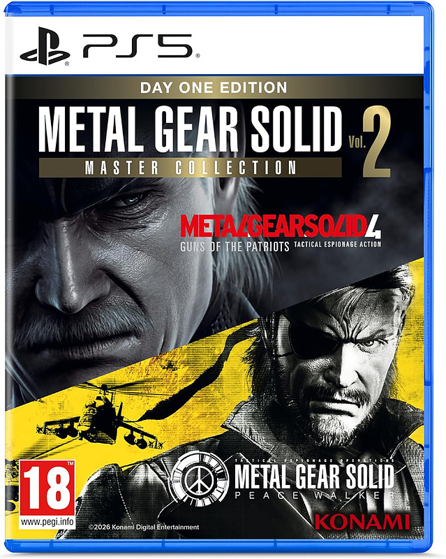 Metal Gear Solid: Master Collection 2 Day-One Ed. Cover