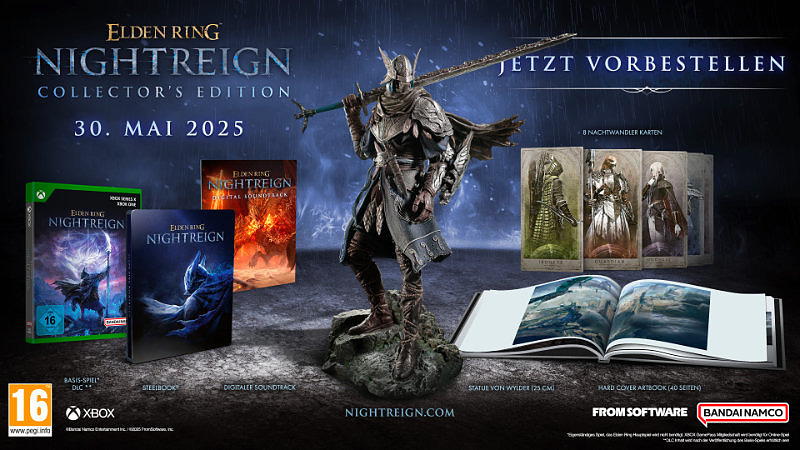 Elden Ring Nightreign Collectors Edition Cover