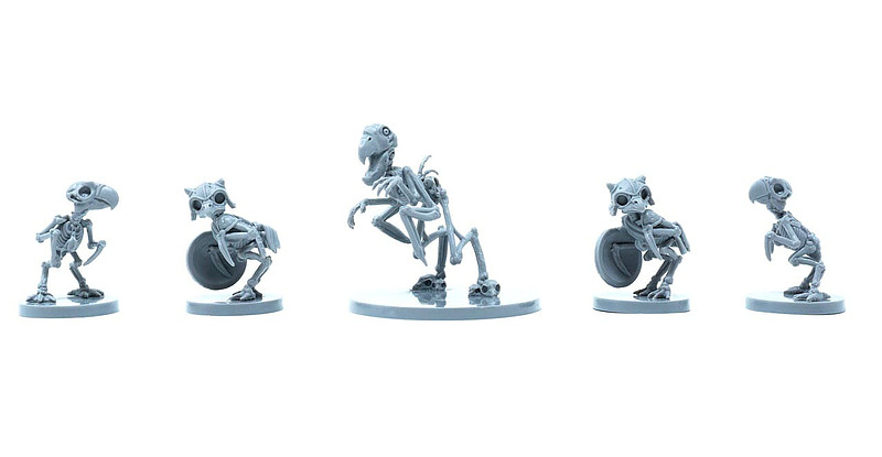 Humblewood Miniature: Boneyard Birds Rueckseite