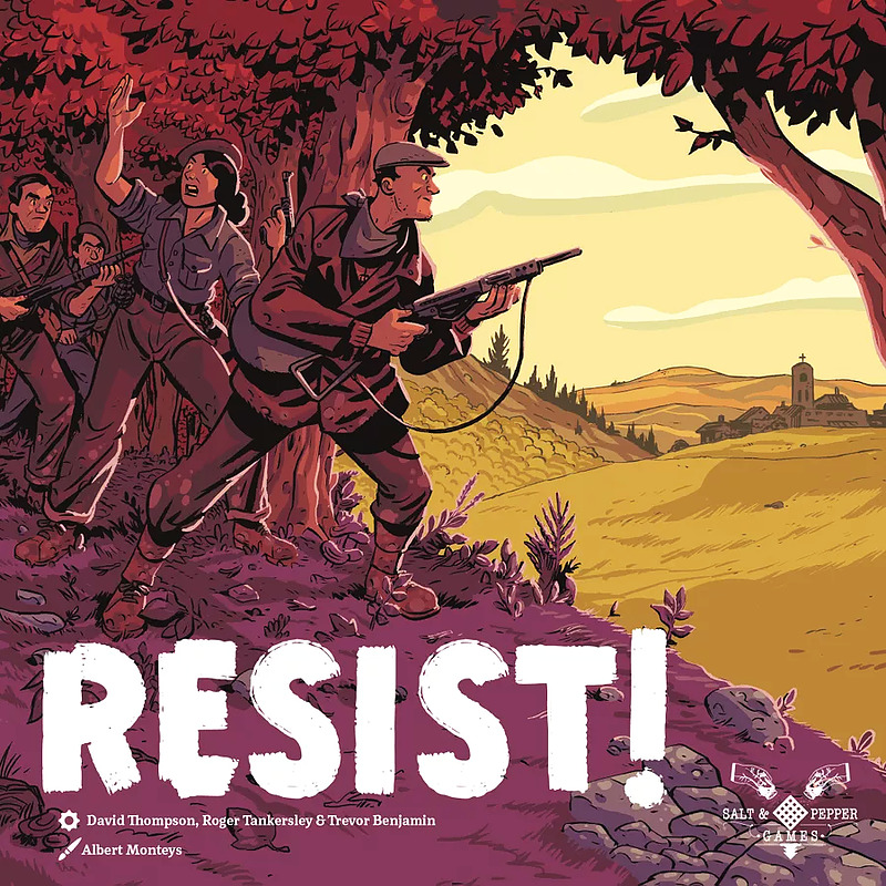 Resist! (Englisch) 1 Spieler, Spieldauer ca. 20-40 Minuten Cover