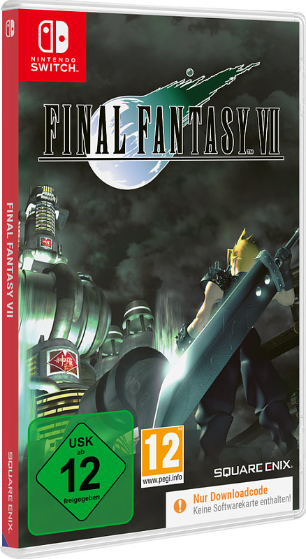Final Fantasy 7 Remastered (Code in a Box) Cover