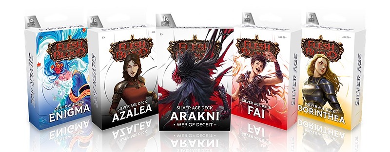 Flesh & Blood Silver Age: Chapter 2 Deck Display Cover