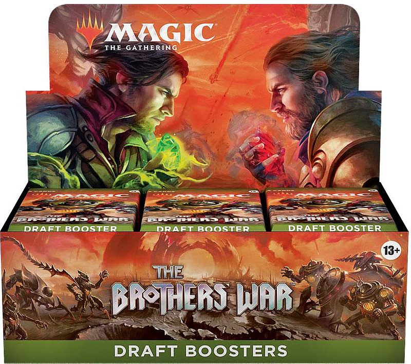 MTG: The Brothers War Draft Booster Display Cover