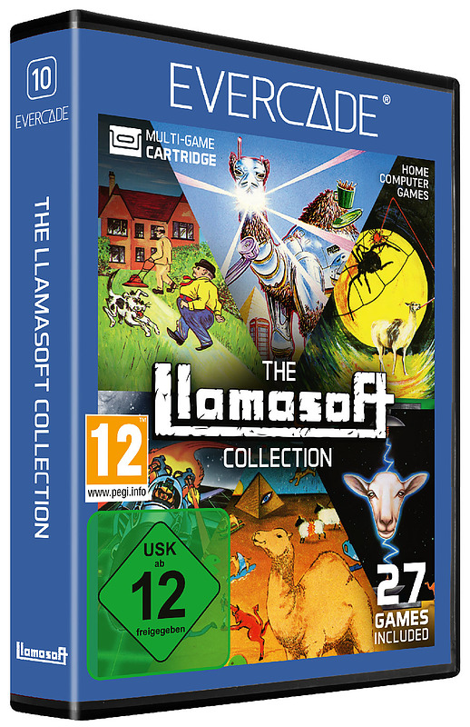 Blaze Evercade Llamasoft Collection 1 Cover