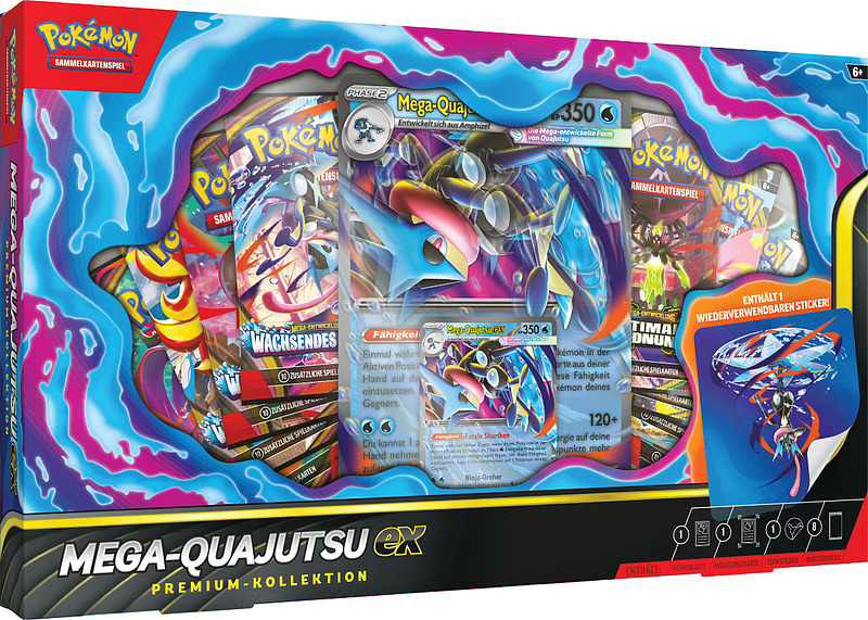 Pokemon Mega-Quajutsu Premium-Kollektion Cover