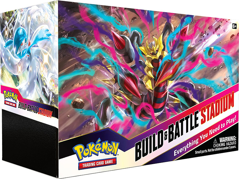 PKM SWSH11 Build & Battle Stadium Cover