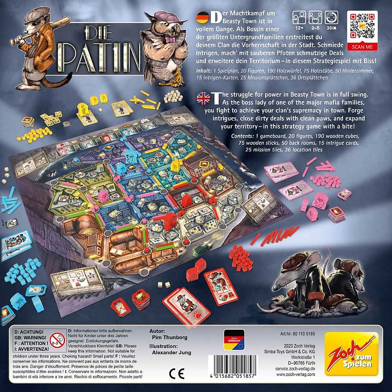 Die Patin Rueckseite