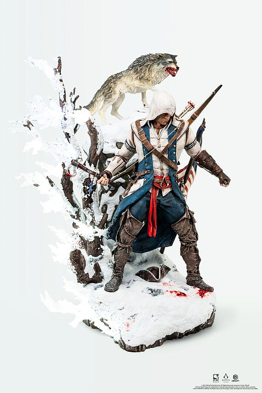 Assassin´s Creed Statue 1/4 Animus Connor Rueckseite