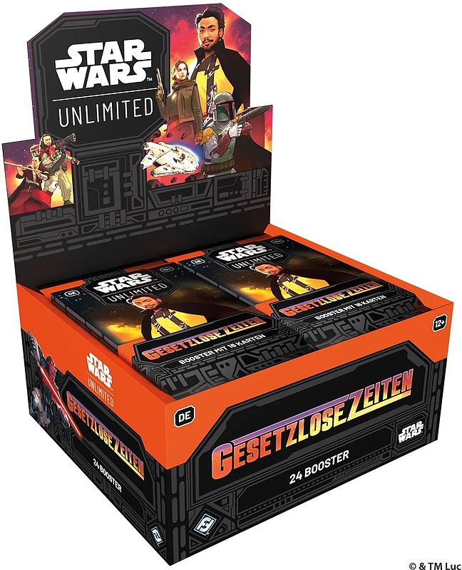 SWU Gesetzlose Zeiten Booster Display Cover