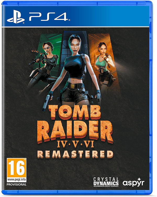 Tomb Raider 4-6 Remastered Starring Lara Croft Cover