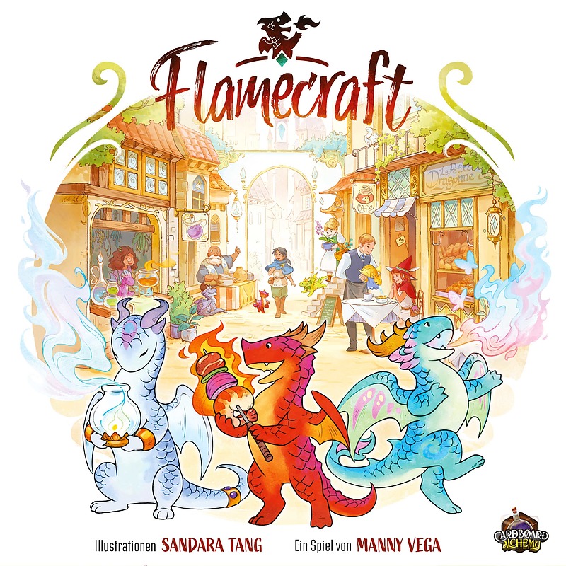 Flamecraft 1-5 Spieler, Cover