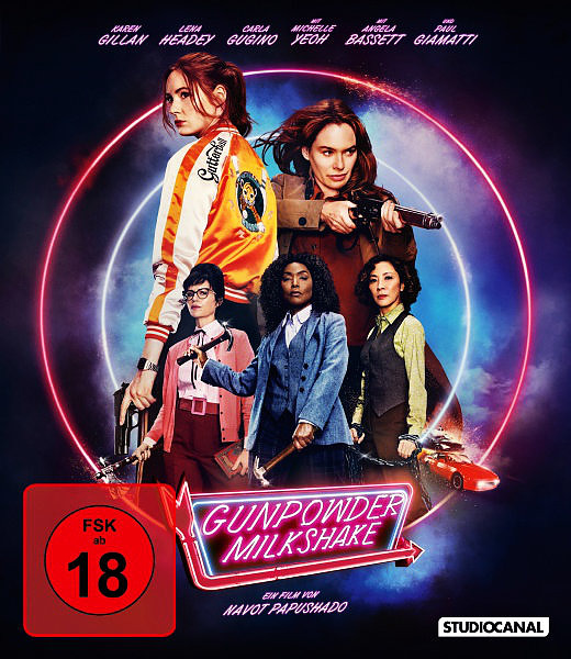 Gunpowder Milkshake (Blu-ray) Cover