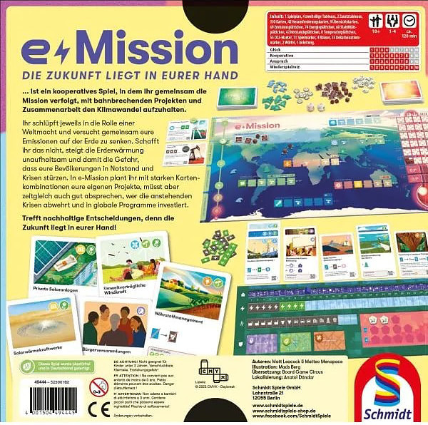 e-Mission Rueckseite