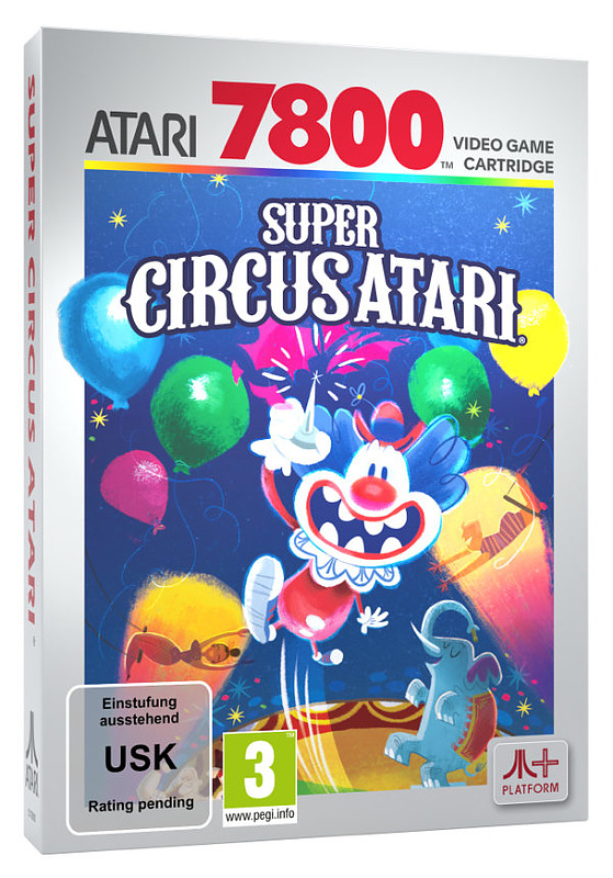 Atari Super Circus Cover