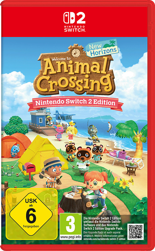 Animal Crossing: New Horizons Switch 2 Edition Cover