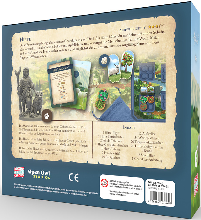 Mythwind: Hirte Rueckseite